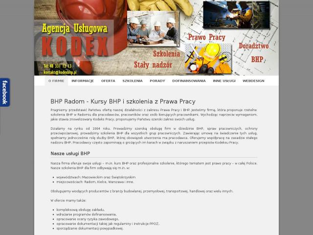 KODEX BHP Radom