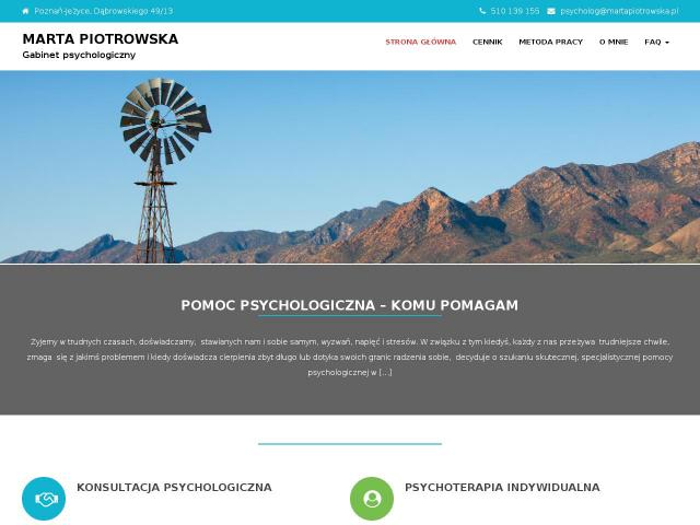 Marta Piotrowska Gabinet Psychologiczny