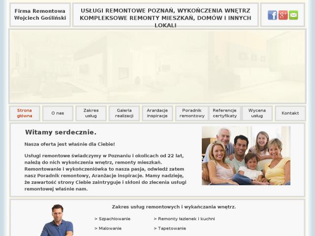Firma Remontowa Wojciech Gośliński