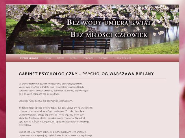 Psycholog mgr Ewa Czugalińska
