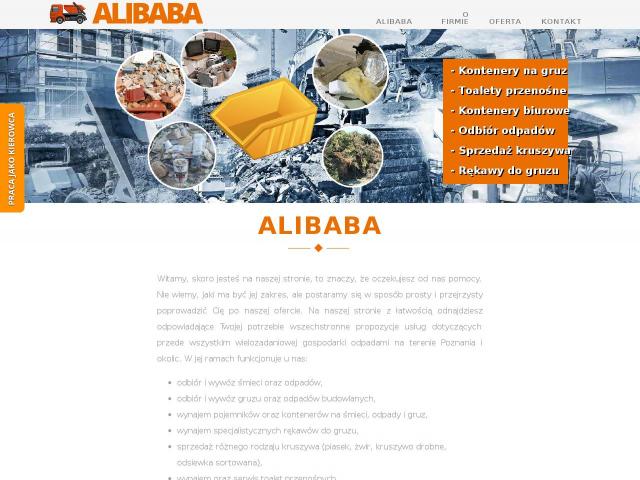 KONTENERY ALIBABA