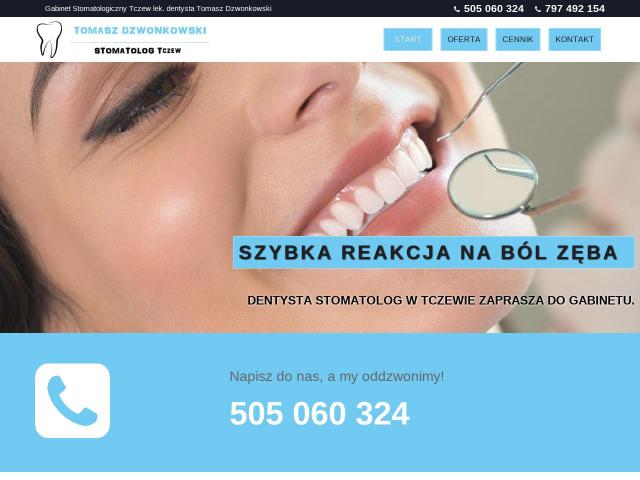 Indywidualna Praktyka Lekarska lekarz dentysta Tomasz Dzwonkowski