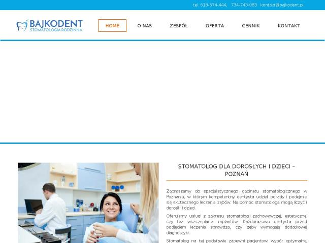 Bajkodent Stomatologia rodzinna