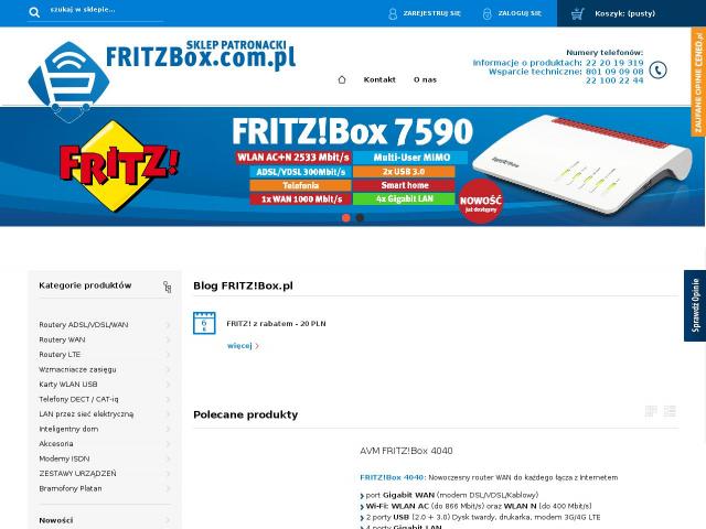 SZYMON WIŚNIEWSKI PROICT, SKLEP PATRONACKI FRITZBOX.COM.PL