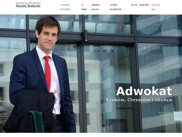 Adwokat Maciej Rodacki
