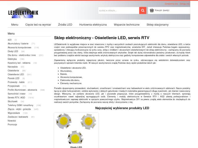 LEDelektronik - hurtownia elektroniczna